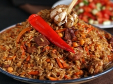 Pilaf dengan jintan manis