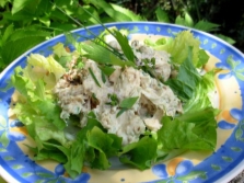 Salad dengan lovage