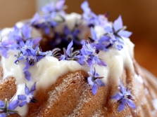 Cupcake met borage