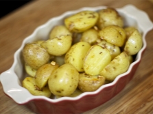 Aardappelen met knoflook en komijn