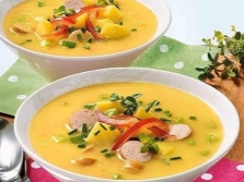 Soupe hollandaise à la moutarde