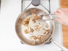 Fried Meitake als zelfstandig gerecht