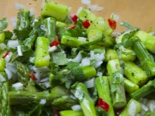 Salades met Spaanse peper