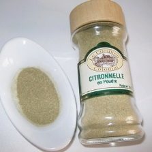 Citronnelle sous forme d'assaisonnement sec