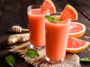 Hoe maak je een smoothie met grapefruit?