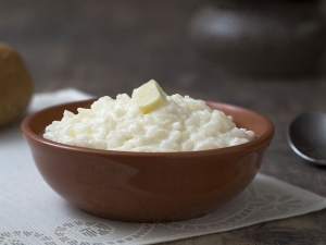 Rice porridge: nutritional value and calorie content 