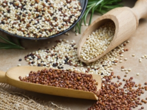 Caloriegehalte, samenstelling en glycemische index van quinoa 