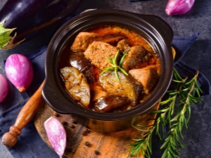 Caloriegehalte en samenstelling van gestoofd varkensvlees