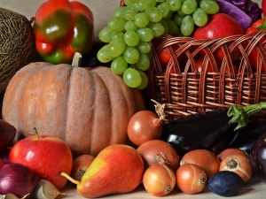 Herfst groenten en fruit 