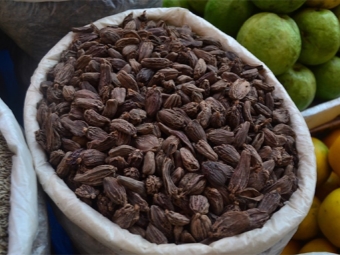 cardamome sur le marché