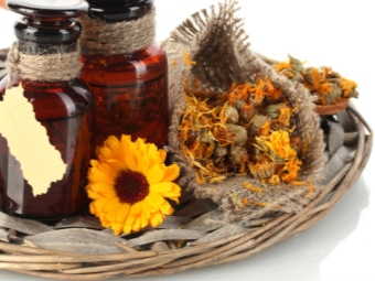 Infusies van calendula in cosmetologie