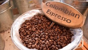 Koffie uit Colombia: kenmerken en kenmerken van variëteiten