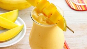 Mango-smoothies: recepten met toevoeging van verschillende soorten fruit