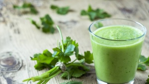 Smoothies met peterselie: voordelen en contra-indicaties, recepten