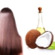 L'huile de coco pour les cheveux