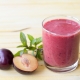 Pflaumen-Smoothies: Eigenschaften und Rezepte