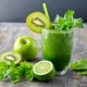 Groene smoothie: eigenschappen, recepten en gebruiksregels