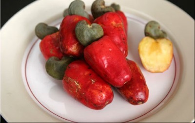 Cashewappel in de keuken