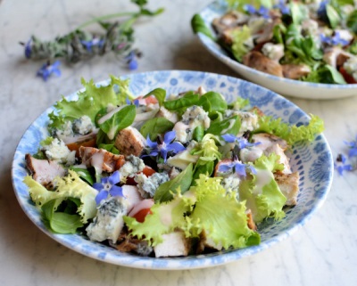 Salade met borage borage