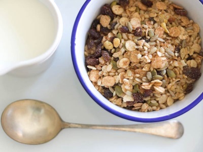 Muesli met paranoten