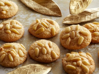 Koekjes met pijnboompitten