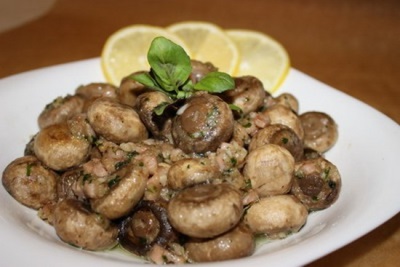 Champignons frits