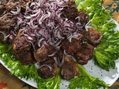 Lams shish kebab