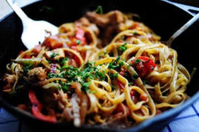 Pasta với bọ phân