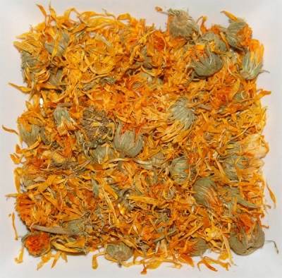 gedroogde calendula