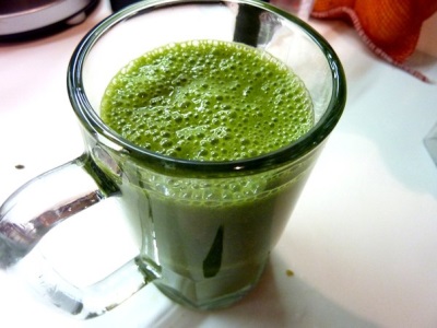 nước ép rau bina